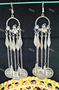 少数民族耳环2024爆款耳环凉山彝族苗族耳饰佤族耳环哈尼族耳环