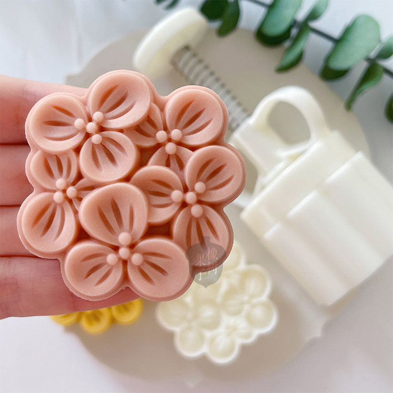 ABS塑料月饼模具桂花立体感