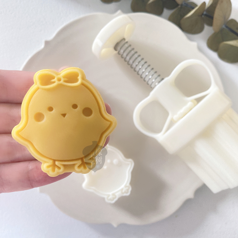 新款广式冰皮亲子diy月饼模具
