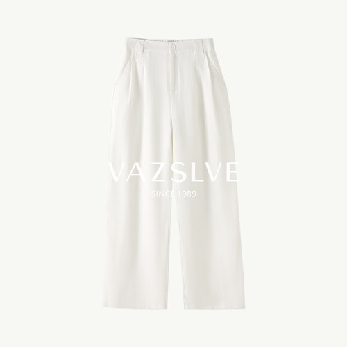 【VAZSLVE/全新奢品】捡漏亚麻时尚经典舒适亚麻休闲裤-6CLLH698