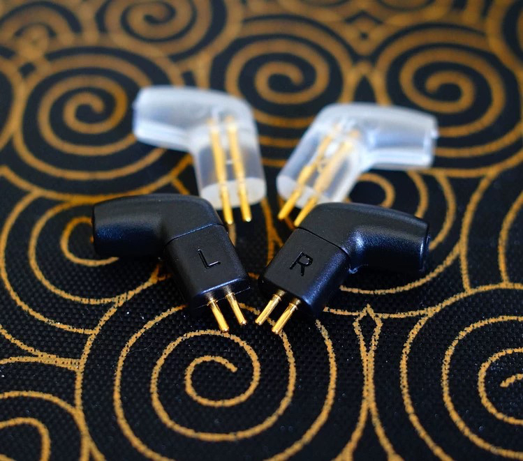 JH13 ve6 EM铜雀平头0.78mm弯插 MH-NJ210 JH16 0.78母座耳机插针