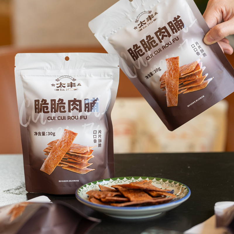 太丰脆脆肉脯30g*4袋肉干肉片