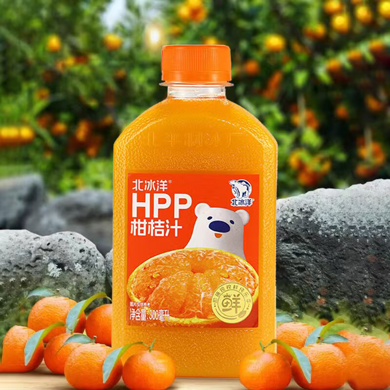 北冰洋HPP柑桔汁300ml*10瓶