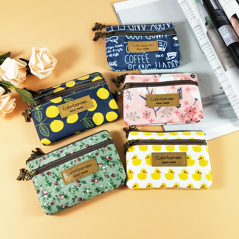 可爱小巧零钱包防水印花牛津布硬币包女卡通简约小钱包卡包零钱袋,箱包皮具/热销女包/男包,钱包,淘宝优惠券,粉丝福利购,淘宝优惠卷