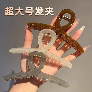 发夹女后脑勺抓夹鲨鱼夹发卡高级感发抓大号头发夹子头饰2025新款