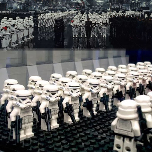 积木星球大战克隆兵帝国风暴绝版