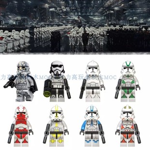 WM6036兼容星球大战人仔暴风兵克隆白兵拼装积木sw927 sw126