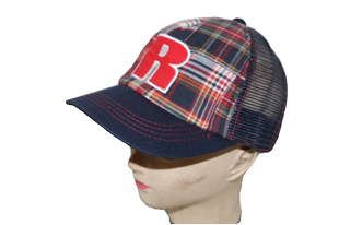 帽子大王M1韩版 日系纯棉贴布绣遮阳运动棒球网帽男女童外贸v7外贸