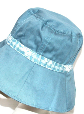 帽子大王cP-151韩版全棉双面戴遮阳帽盆帽渔夫帽大檐帽外贸v7