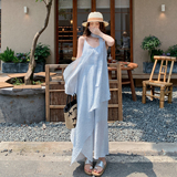 夏季新款假两件连衣裙2B203-1652-P155-K248，女装连衣裙，淑塔可可