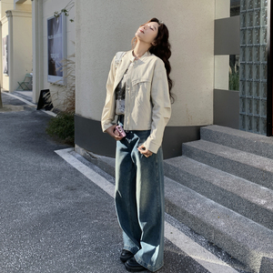 春季新款现货立领皮衣151-1602-P170-K278图片