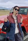 【现货衣】，撞色工装服151-3017-P140-K198，女装棉衣/棉服，淑塔可可