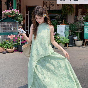 【现货】新款不规则上衣+半裙套装(有腰带）2B203-1653-P165-268，女装套装/套裙，淑塔可可