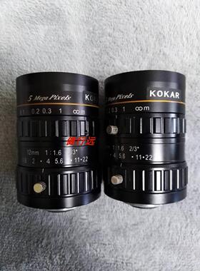 议价KAR镜头12mm 1:1.6 2/3 5 Mega Pixels高清镜头齐全