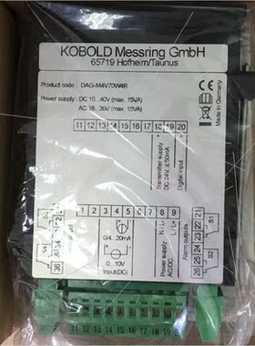 议价科宝仪表  KOBOLD数显控制器DAG-M4V70W4R
