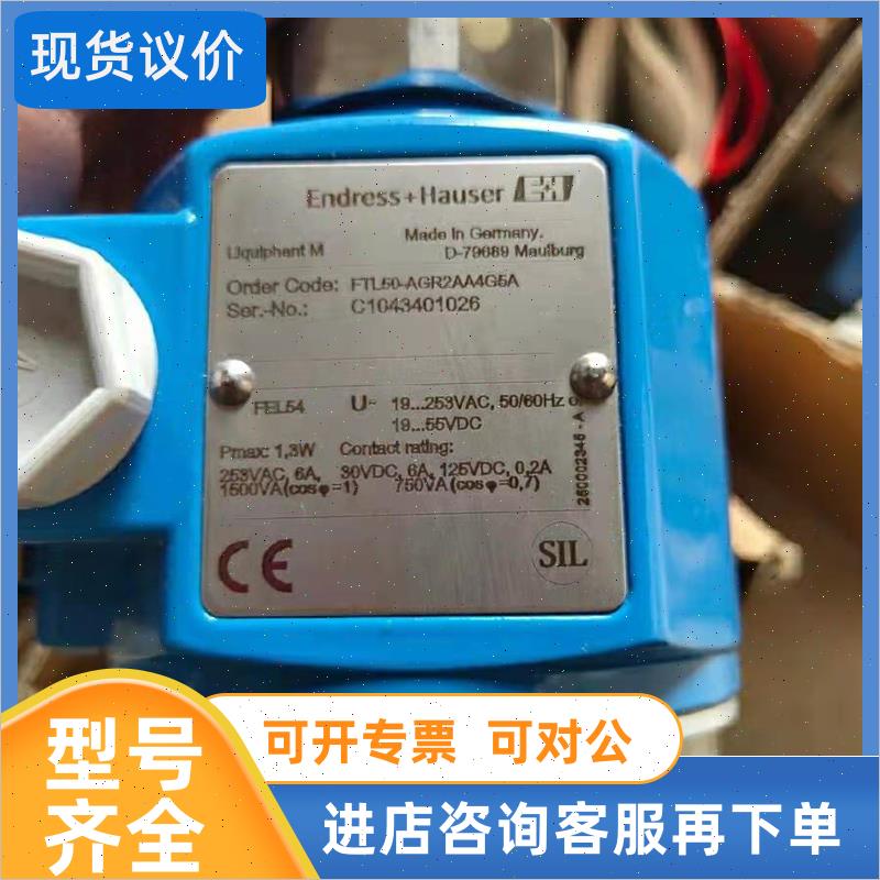 议价E+H音叉传器料位开关:FTL50-AGR2AA4G5A
