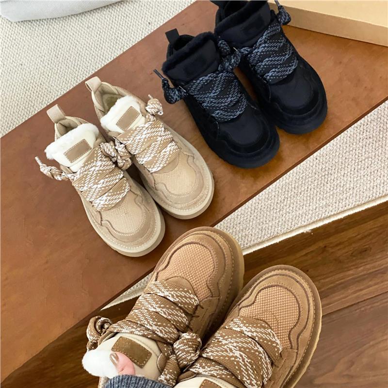 一脚蹬防滑保暖运动休闲棉雪地靴