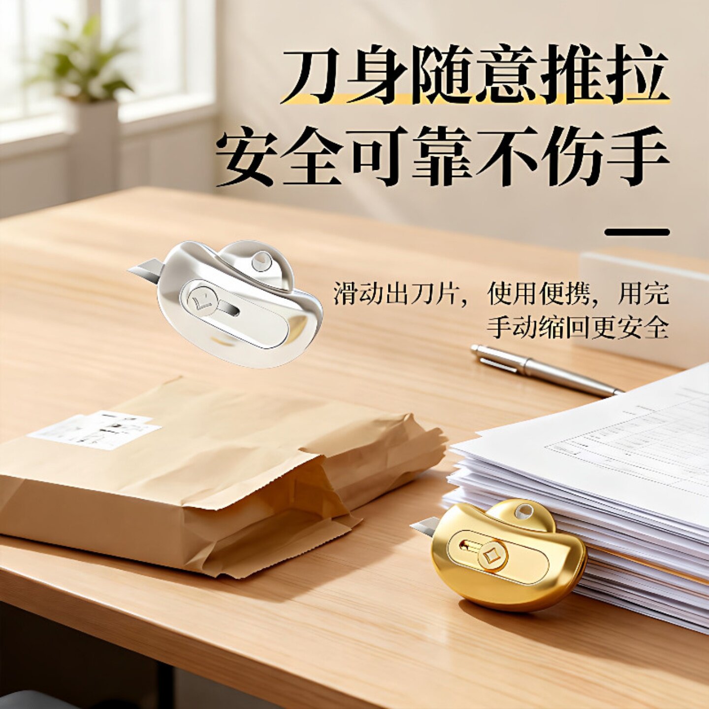 元宝迷你锋利快递开箱刀