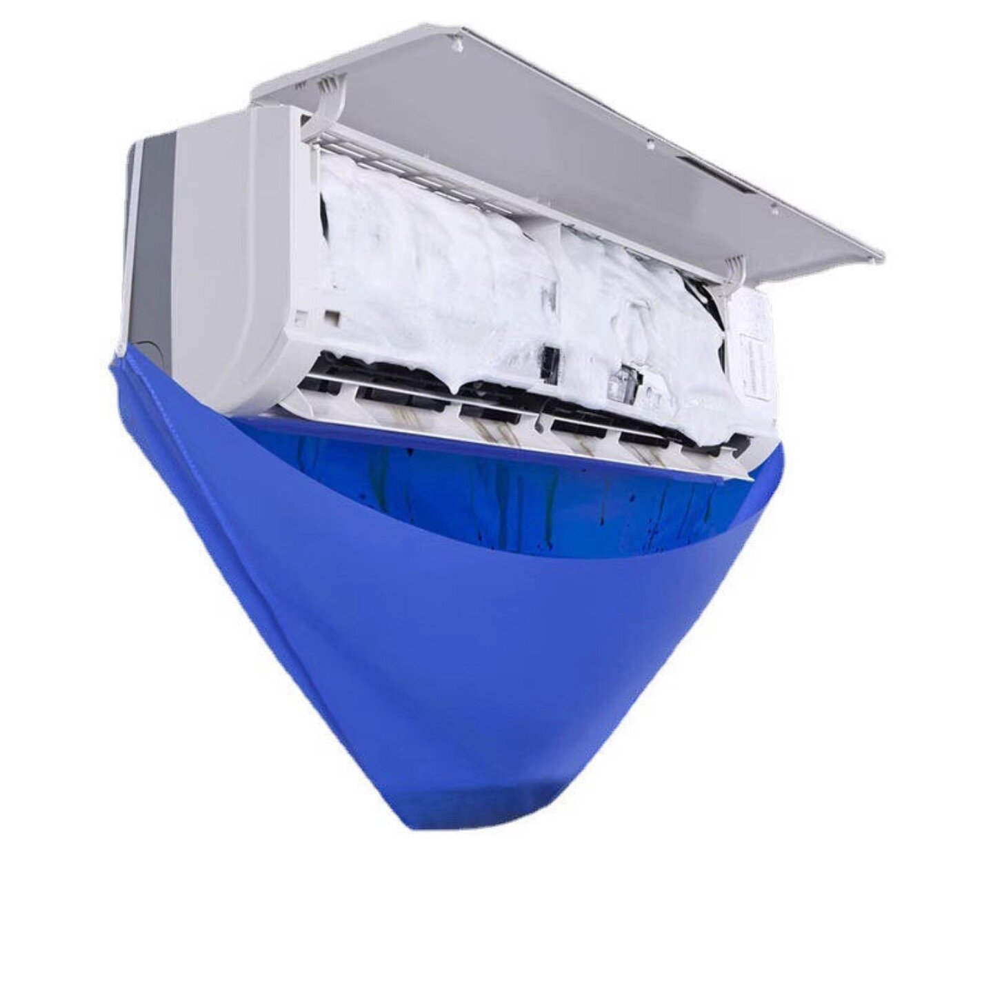 家用空调清洗接水罩冷气机集水袋挂式内机工具套装通用便携设计