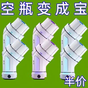 创意多用清洁刷可连接矿泉水瓶干湿两用清洁刷家用一体死角缝隙刷