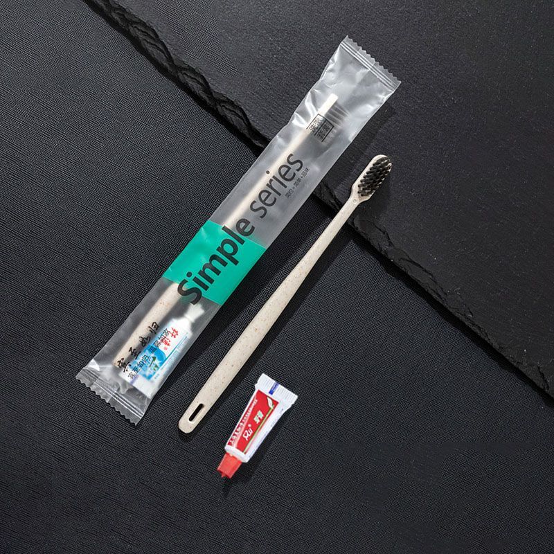 宾馆酒店专用一次性牙刷100只带牙膏便携装卫生用品批发