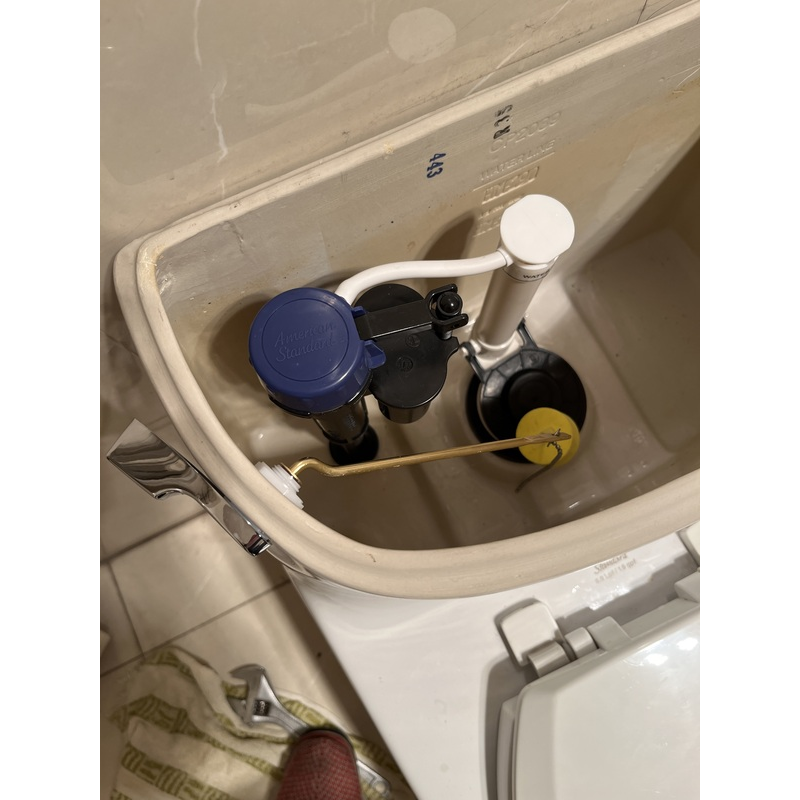 美标马桶进水阀排水阀配件