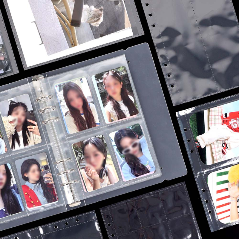 韩国A5小卡册明信片贴纸活页替芯