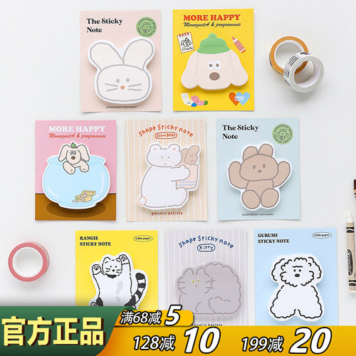 韩国romane可爱卡通便签本便利贴