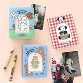 韩国romane可爱3寸追星小卡册拍立得人生四格相片相册照片收纳本