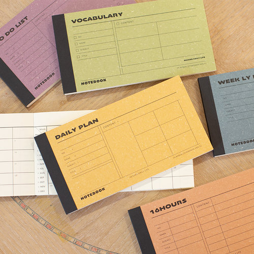 iplaybox计划本胶装待办单词本