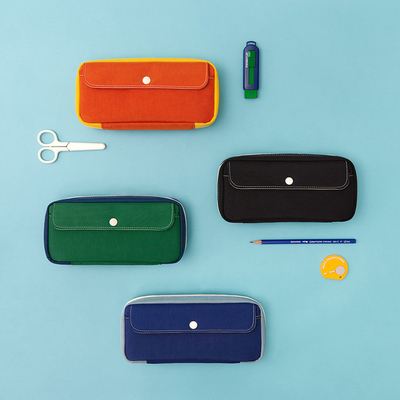 livework拼色尼龙笔袋文具大容量