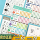 韩国iconic手绘字体月份日期小贴纸组日记本DIY手帐装 饰素材贴画