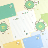 韩国pinkfoot可爱乌龟信纸信封套手写信粉丝信装 情侣告白朋友祝福