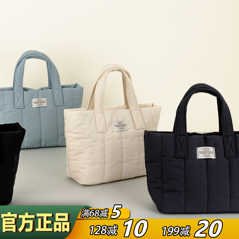 livework迷你托特包手提尼龙纯色