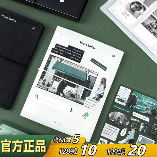 Dashanddot透明6寸收纳本相册