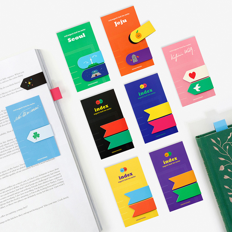 bookfriends轻便磁性书签索引夹