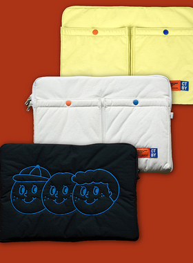 ohlollyday韩国简约iPad平板保护套macbook pro13/15笔记本电脑包