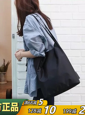 韩国ithinkso简约百搭尼龙单肩包女大容量潮ins风通勤大包挎包