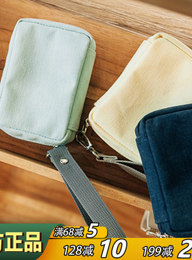 韩国ithinkso简约时尚化妆包ins风便携手拿包手提腕带数码收纳包