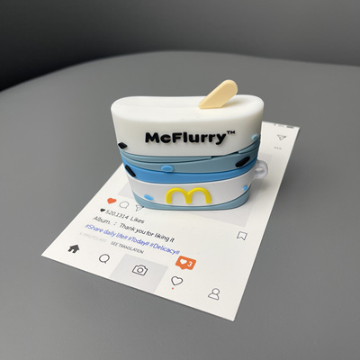 麦旋风适用airpodspro2保护套airpods4苹果耳机保护壳3蓝牙耳机套aipods三四代airpod二代Pro2软壳硅胶ipod盒