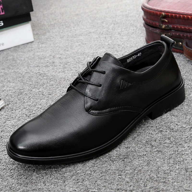 头层牛皮商务正装皮鞋男婚鞋结婚
