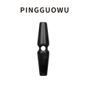 PINGGUOWU 新款 黑色天然牛角扣真牛角橄榄扣风衣大衣牛角搭扣对扣