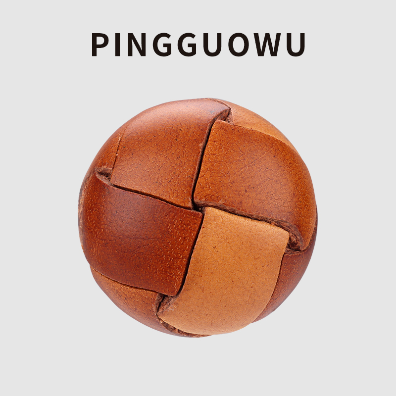 满300减30牛皮编织纽扣