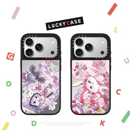 CASETIFIY联名Kiera Won梦幻小猫咪适用iphone17手机壳16promax苹果15pro镜面MagSafe磁吸14plus卡通13可爱12