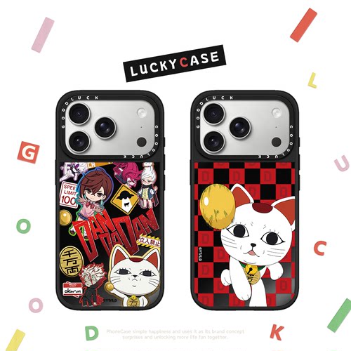 C家联名胆大党DanDaDan高速婆婆猫咪适用iphone17手机壳16promax苹果15pro镜面MagSafe磁吸14plus/13