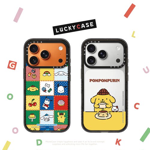 C家联名邮票合集玉桂狗布丁狗适用iphone17手机壳16promax苹果15pro透明MagSafe磁吸14plus趣味13卡通
