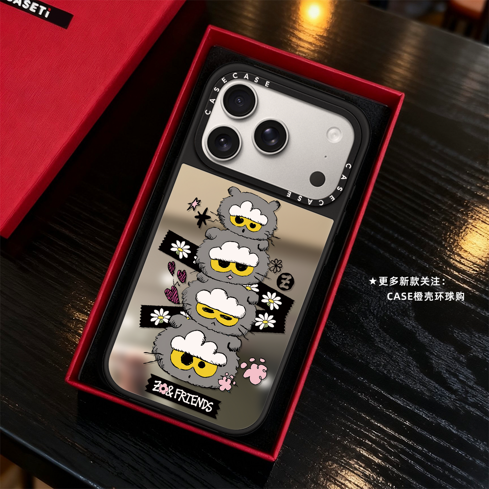 磁吸MagSafe权志龙ZOA灰猫限定叠罗汉适用iphone17