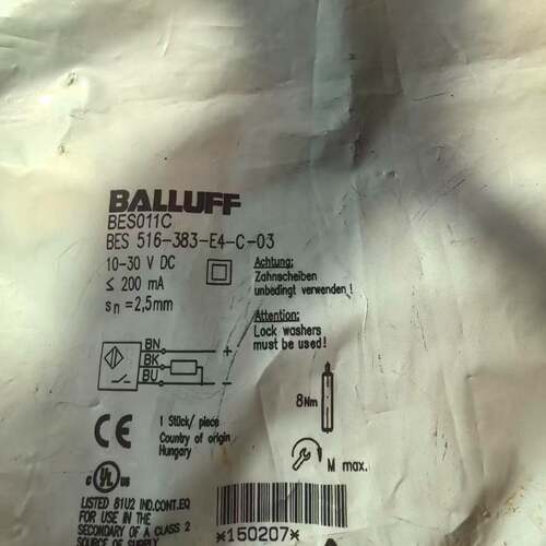 可维修BALLUFF德国巴鲁夫BES011C接近开关议价
