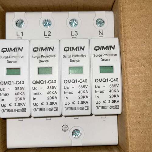 可维修QIMIN电涌保护器，型号QM1-C40，385V，40议价