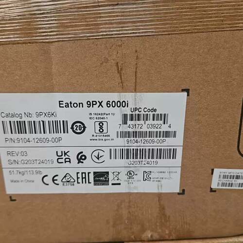 维修EATONUPS 9PX6Ki9PX6000i，电源内置电池议价